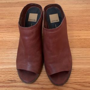 Dolce Vita open toe clog mules size 9